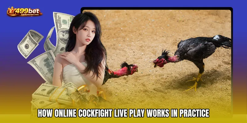 How Online Cockfight live play Works in Practice